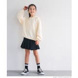 ソフトスウェットコークーンシルエットフーディ キッズ | coca | 詳細画像11