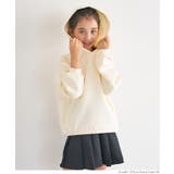 ［Ivory］ | ソフトスウェットコークーンシルエットフーディ キッズ | coca