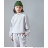 ソフトスウェットコークーンシルエットフーディ キッズ | coca | 詳細画像9