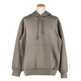 ［Dk.Beige］ | ソフトスウェットニットプルパーカー メンズ | coca