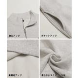 バルキー裏起毛ハーフZIP刺繍トレーナー メンズ | coca | 詳細画像22 