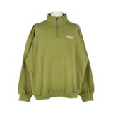 バルキー裏起毛ハーフZIP刺繍トレーナー メンズ | coca | 詳細画像4 