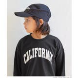 ［Black］ | カレッジロゴビッグ長袖Tシャツ ボーイズ キッズ | coca