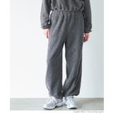 ［Charcoal］ | ボアイージーパンツ | coca
