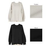 エンボス袖バルーントップス レディース | coca | 詳細画像23