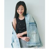 外で着られるブラトップス OUT BRAカップ付ハート刺繍タンクトップ | coca | 詳細画像11