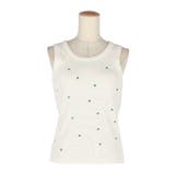 外で着られるブラトップス OUT BRAカップ付ハート刺繍タンクトップ | coca | 詳細画像2