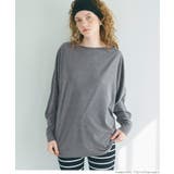 ［Charcoal］ | ドルマンスリーブTシャツ レディース | coca