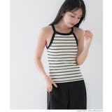 ［Border］ | OUT BRA アメリカンスリーブタンクトップ レディース | coca