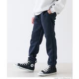 ［Navy］ | ソフトスウェット切替ジョガーパンツ キッズ | coca