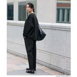 ラクもキレイ見えも叶える、ソフトスウェットカーブパンツ | coca | 詳細画像11