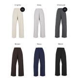 ラクもキレイ見えも叶える、ソフトスウェットカーブパンツ | coca | 詳細画像28 