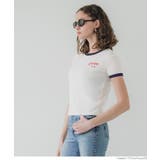 ロゴリンガーTシャツ レディース | coca | 詳細画像4 