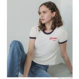 ロゴリンガーTシャツ レディース | coca | 詳細画像7 