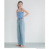 外で着られるブラトップス OUTBRA ボーダーキャミソール レディース | coca | 詳細画像8