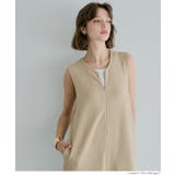 エンボス加工×ジップデザインで魅せる、エンボスフロントジップオールインワン | coca | 詳細画像12 