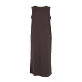 【速乾・イージーケア】エンボスボートネックマキシワンピース | coca | 詳細画像2