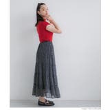 テレコリブハイネックTシャツ レディース | coca | 詳細画像20 