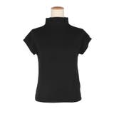 テレコリブハイネックTシャツ レディース | coca | 詳細画像5 