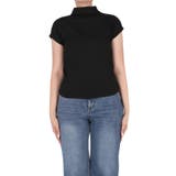 テレコリブハイネックTシャツ レディース | coca | 詳細画像6 