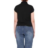 テレコリブハイネックTシャツ レディース | coca | 詳細画像8 