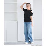 リブ肩スリットトップス キッズ | coca | 詳細画像6