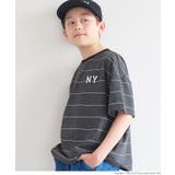 ボーダーワッペンTシャツ キッズ | coca | 詳細画像3