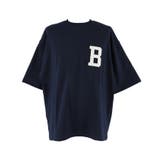 サガラ刺繍レタードワッペン半袖Tシャツ メンズ レディース | coca | 詳細画像4