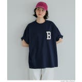 サガラ刺繍レタードワッペン半袖Tシャツ メンズ レディース | coca | 詳細画像8