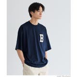 サガラ刺繍レタードワッペン半袖Tシャツ メンズ レディース | coca | 詳細画像10