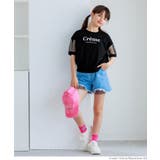 袖シアーロゴTシャツ キッズ | coca | 詳細画像13 