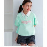 ［Lt.green］ | プリントポロTシャツ キッズ | coca