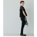 シルキータッチ チュールドッキングTシャツ | coca | 詳細画像17 