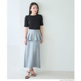 シルキータッチ 袖ギャザートップス | coca | 詳細画像8