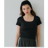 【カップ付き/3サイズ展開】OUT BRA 半袖クロップドトップス | coca | 詳細画像17 
