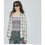 ［Gray］ | 【カップ付き】ベロアシャーリングキャミソール | coca