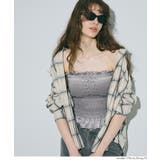 【カップ付き】ベロアシャーリングキャミソール | coca | 詳細画像17