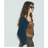 【カップ付き】ベロアシャーリングキャミソール | coca | 詳細画像21