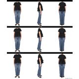 シルキータッチ ドッキングTシャツ | coca | 詳細画像20 