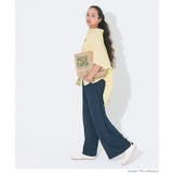 【3サイズ展開/シワになりにくい】リブリラックスパンツ | coca | 詳細画像17 