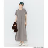 ［Dk.beige］ | ライトエンボスマキシワンピース | coca