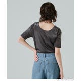 【前後2WAY】ベロア半袖トップス | coca | 詳細画像9 