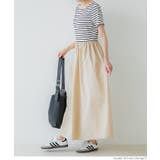 ボーダー切り替えワンピース | coca | 詳細画像14