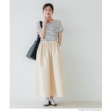 ボーダー切り替えワンピース | coca | 詳細画像17