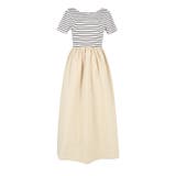 ボーダー切り替えワンピース | coca | 詳細画像2