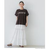 ロールアップスリーブロゴTシャツ レディース | coca | 詳細画像15