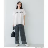 ロールアップスリーブロゴTシャツ レディース | coca | 詳細画像4