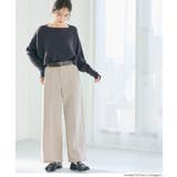 ソフトスウェットピンタックパンツ | coca | 詳細画像11 