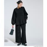 ソフトスウェットピンタックパンツ | coca | 詳細画像13 