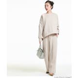 ソフトスウェットピンタックパンツ | coca | 詳細画像9 